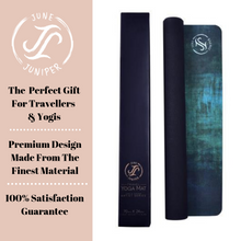 Load image into Gallery viewer, PRESALE ONLY! June &amp; Juniper Foldable Travel Yoga Mat - Patronas Forest