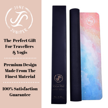 Load image into Gallery viewer, June &amp; Juniper Foldable Travel Yoga Mat - Ocean Breeze